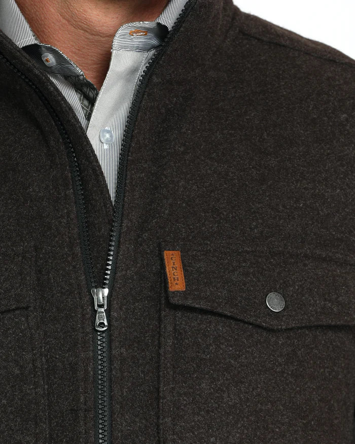 Cinch Mens Brown Shirt Jacket