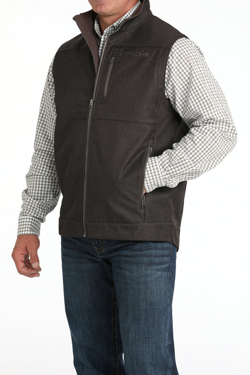 Cinch Bonded Vest Brown