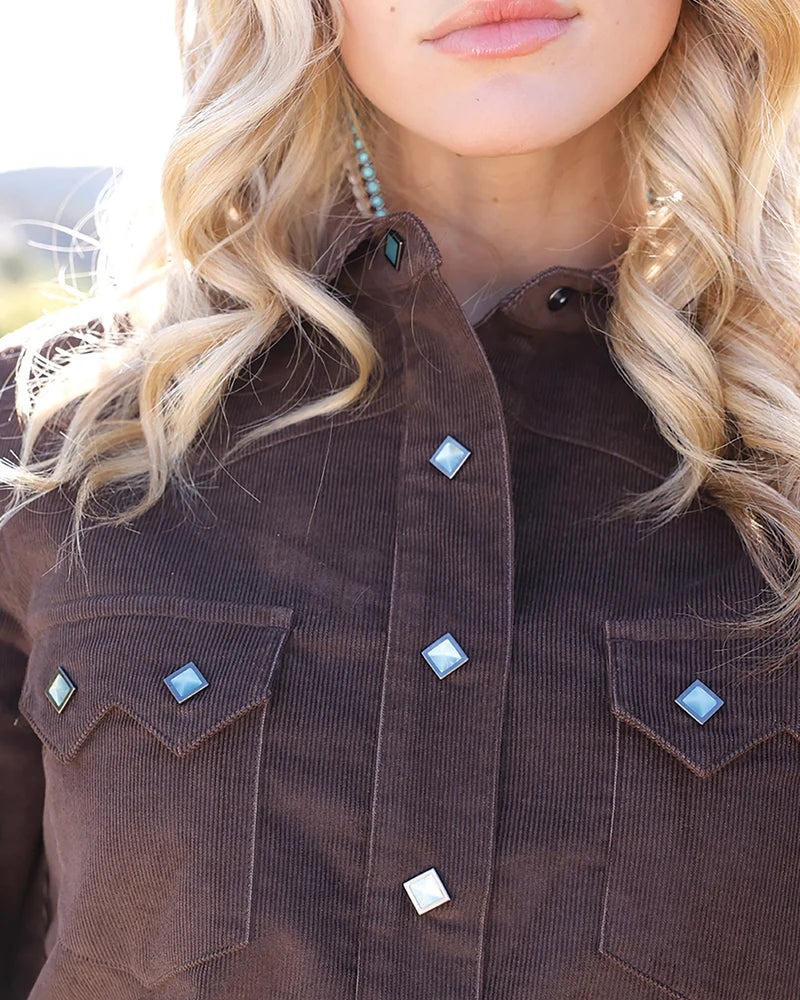 Cruel Denim Borwn Corduroy Jacket