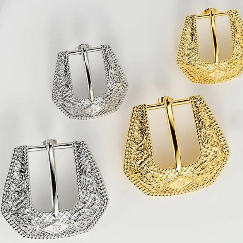 HillBetty Buckle Betty Earrings