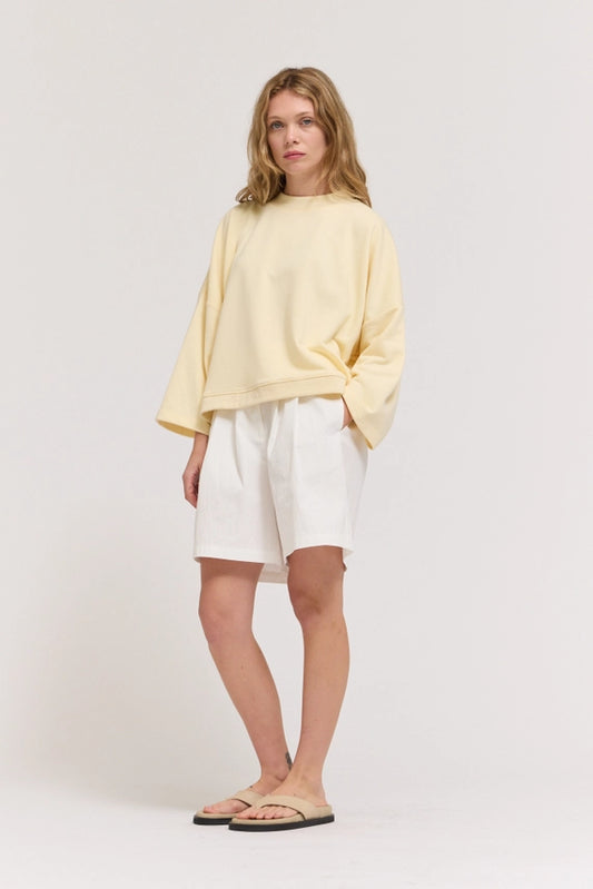 G&G Butter Terry Crewneck Top