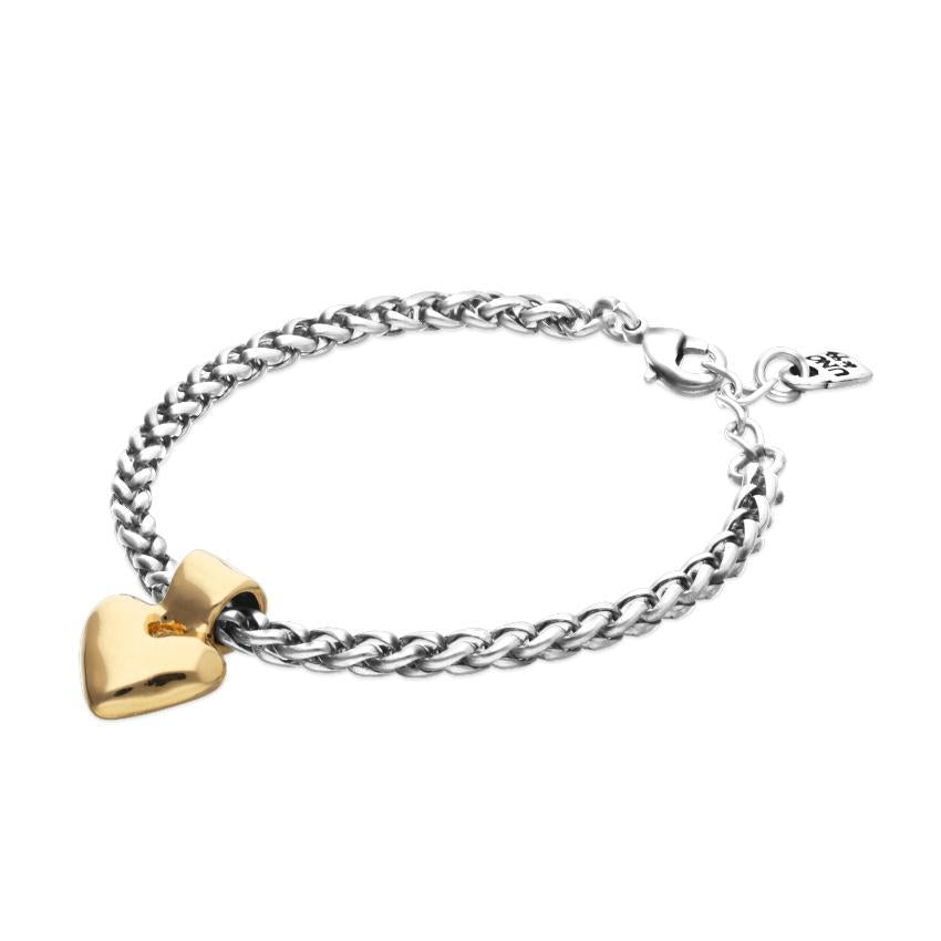 Unode50 Heart Beat Bracelet Gold/Silver