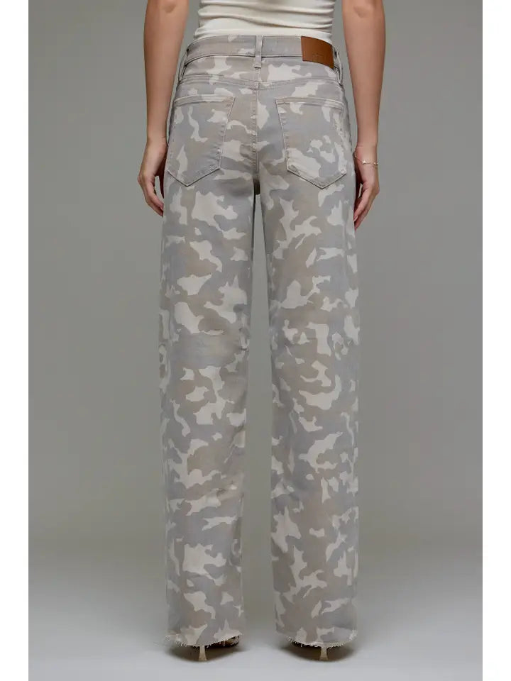 Hidden Tan Camo Dad Jean