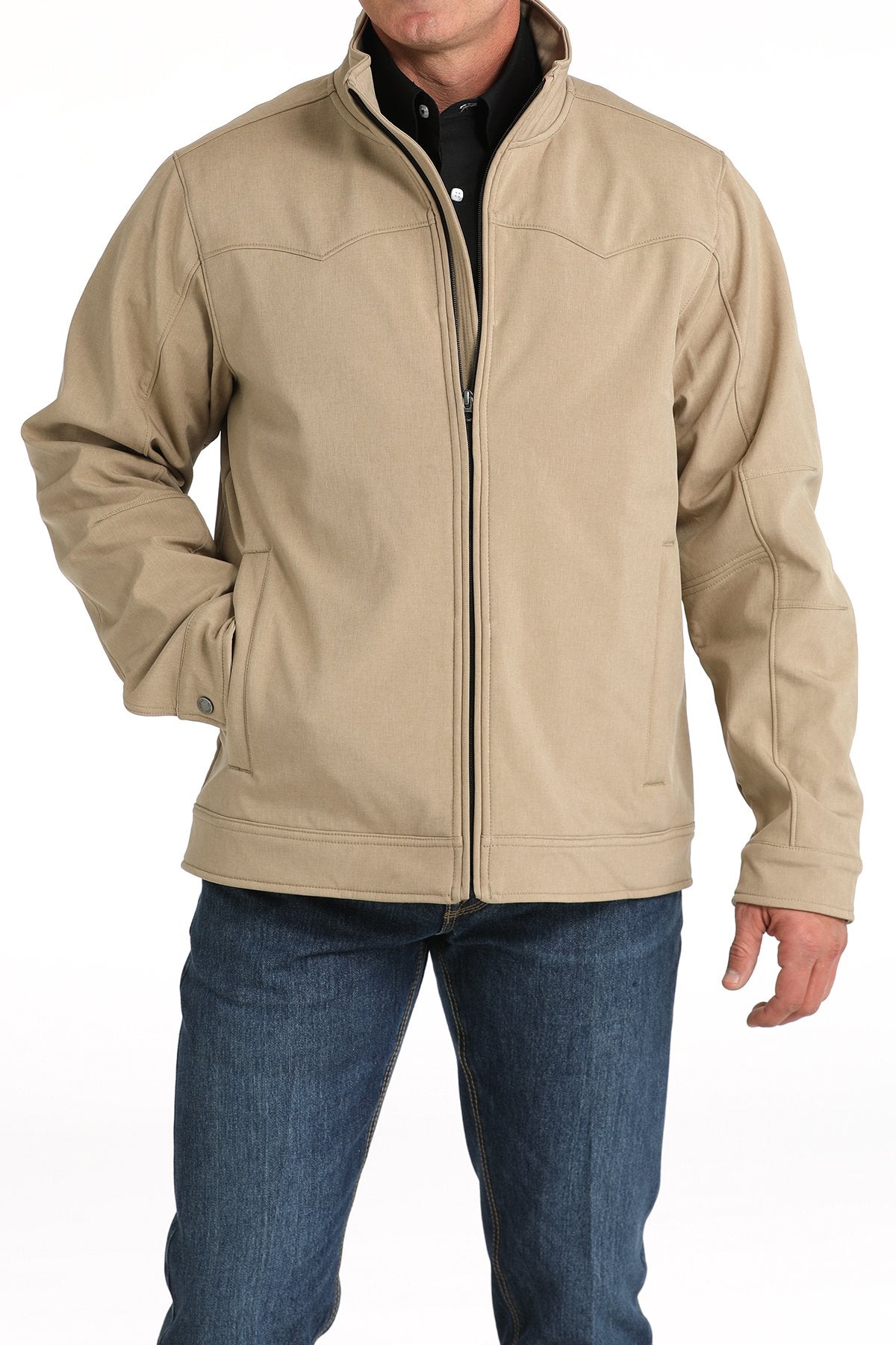 Cinch Conceal Carry Bonded Jacket Khaki