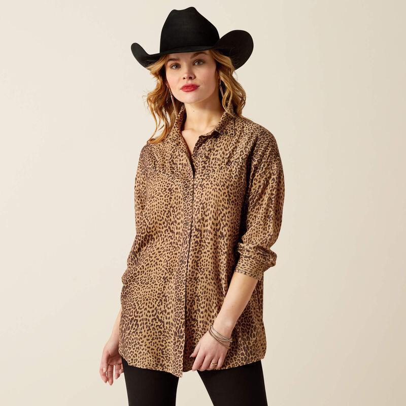 Ariat Relaxed Leopard Print Top