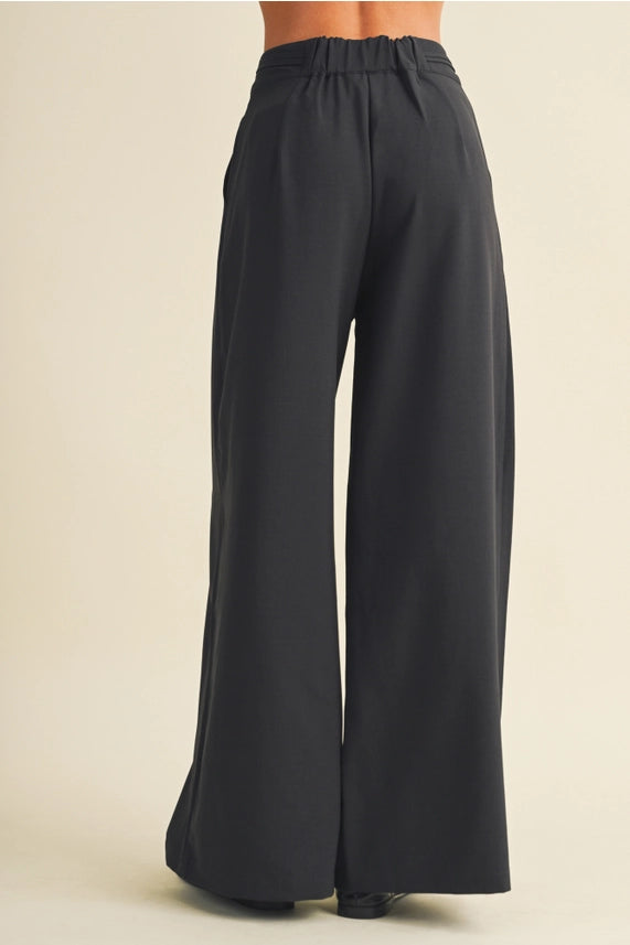Mustard Seed Wide Leg Pant Charcoal