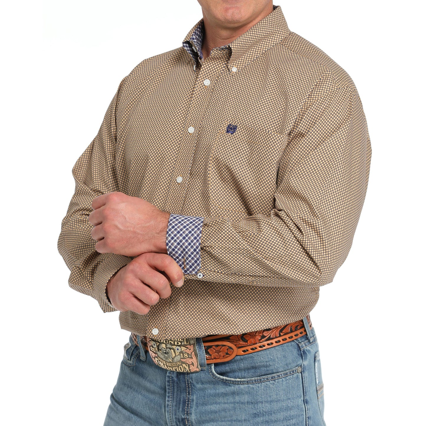 Cinch Gold Print Classic Shirt