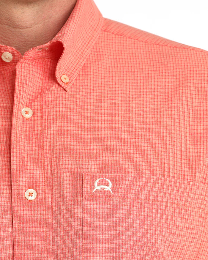 Cinch Arenaflex Salmon SS Shirt