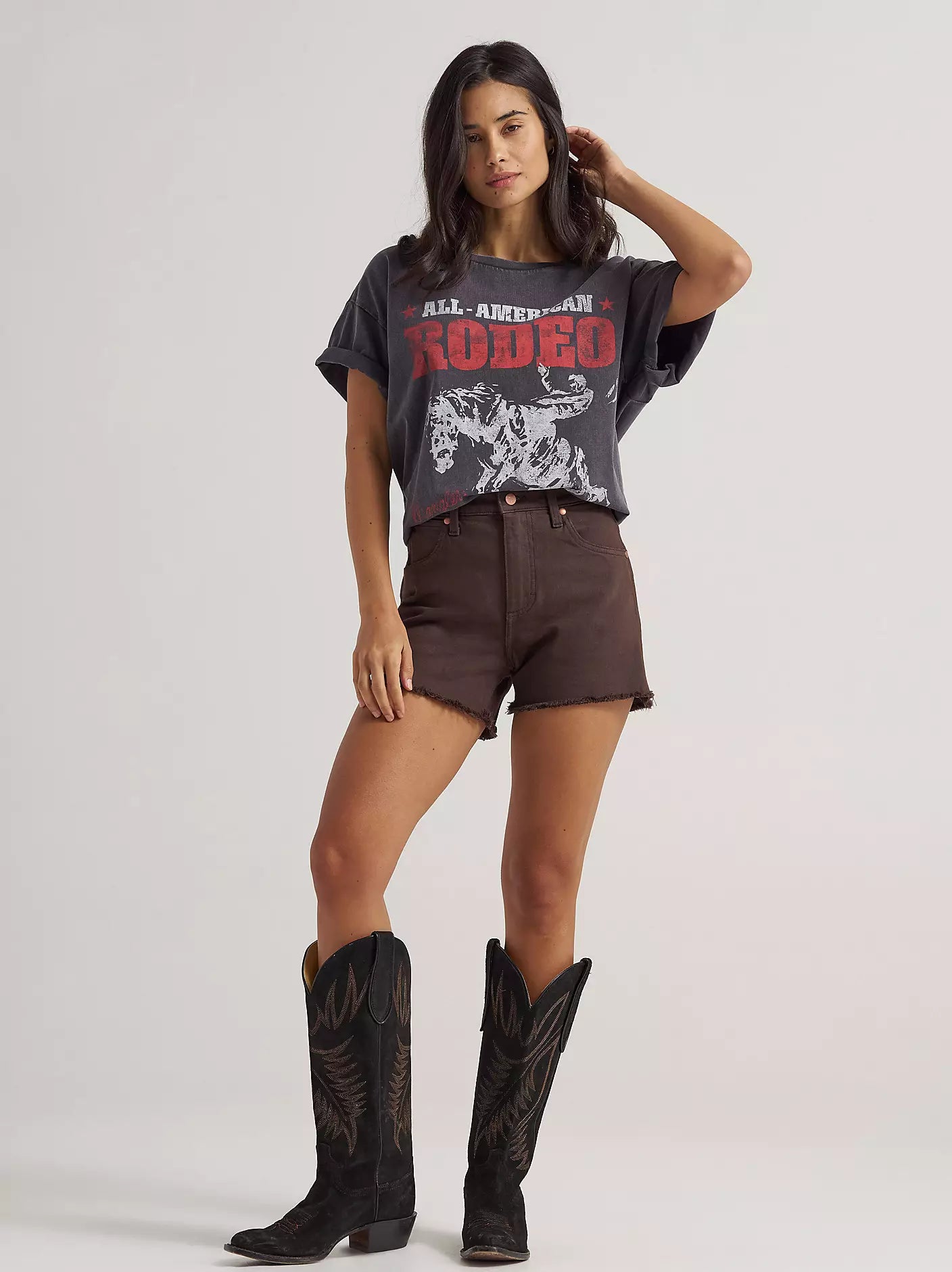 Wrangler Cowboy Shorts Cocoa