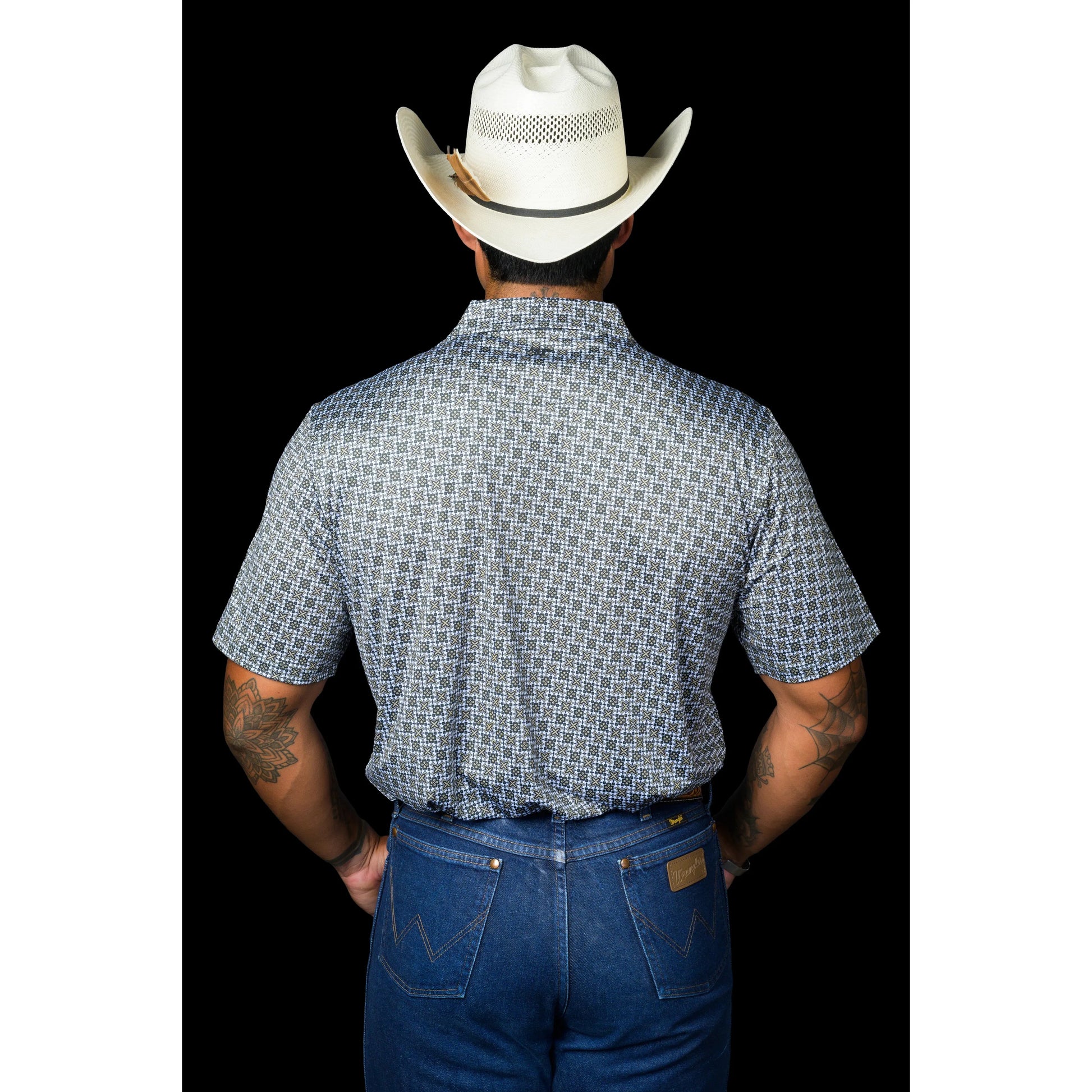 Ferrell The Colton in Green Polo - SS Snap - Petticoat Junction