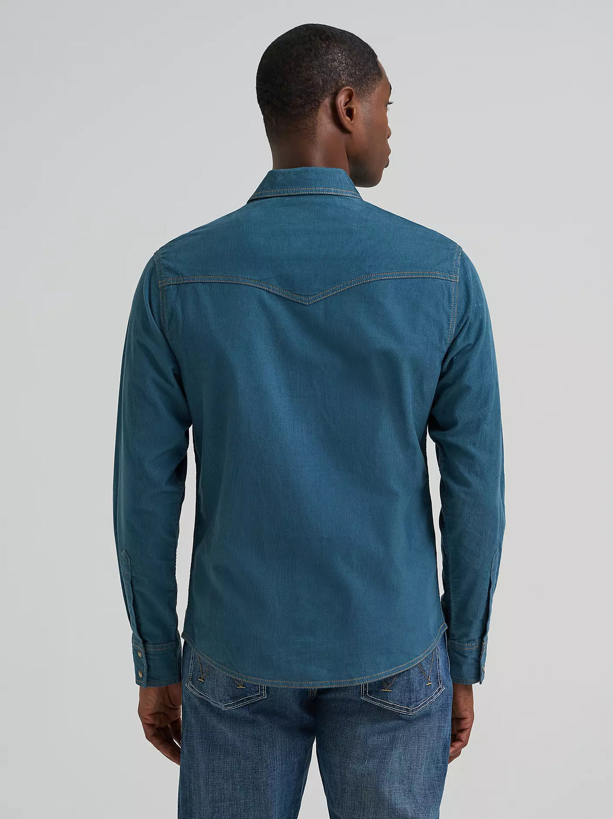 Wrangler Men's Corduroy Snap Shirt