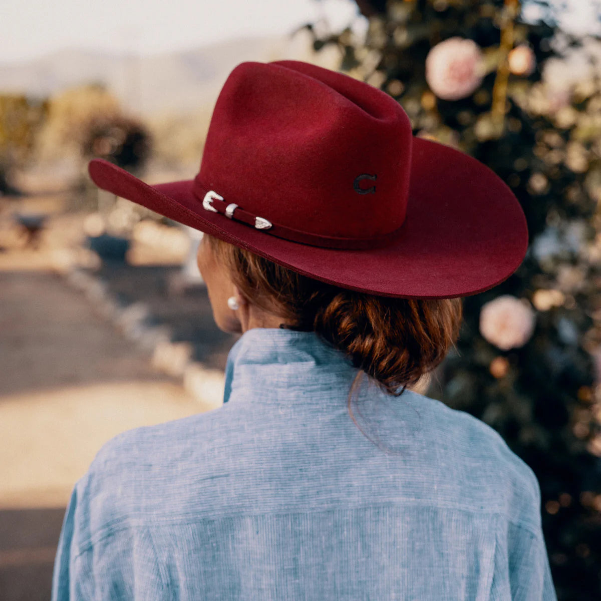 Charlie1Horse Cowgirl Hat Cranberry
