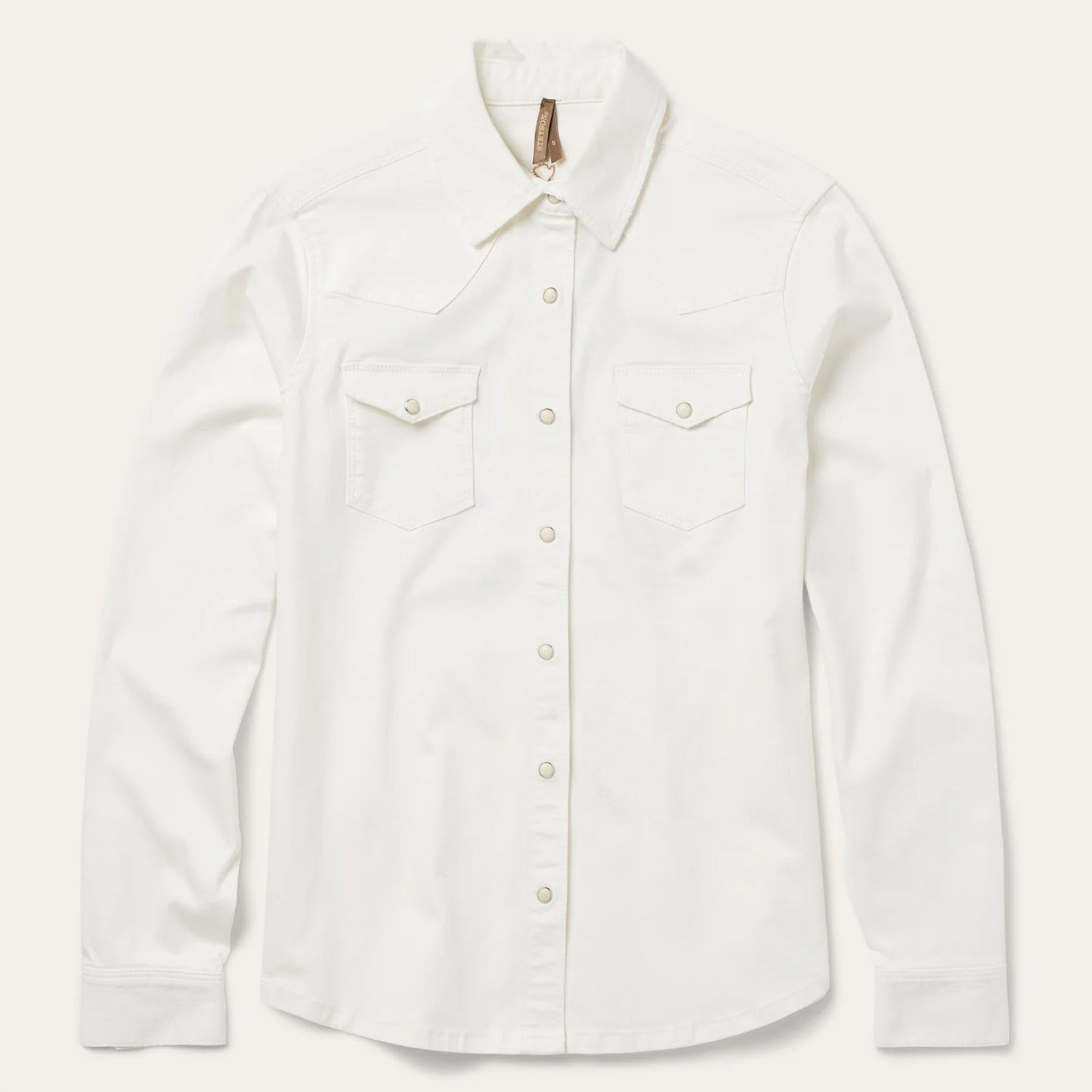 Stetson Cream Denim Shirt Jacket