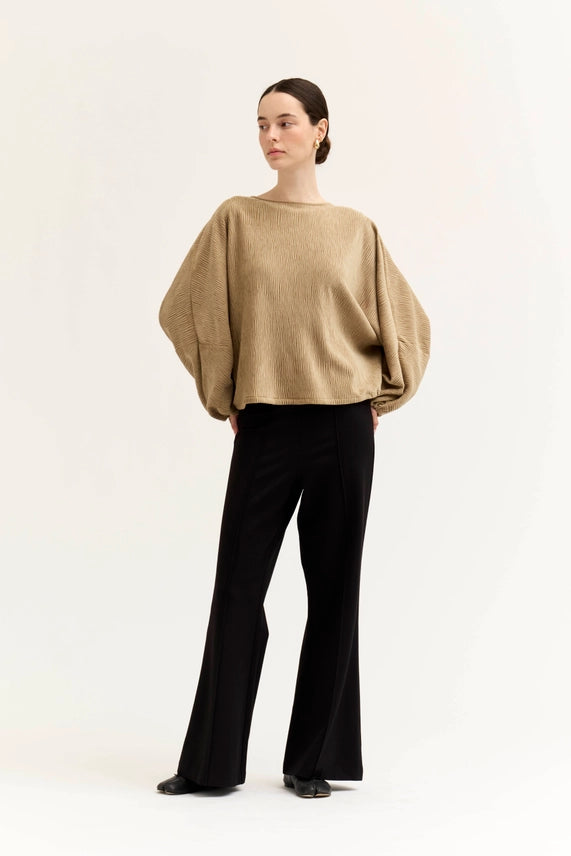 G&G Crinkle Velvet Blouse