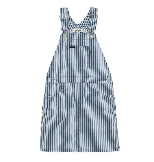 Wrangler Girls Stripe Skirt Overalls