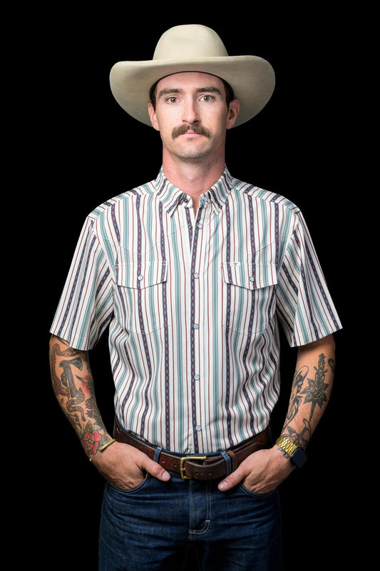 Ferrell Edward Short Sleeve Shirt Green