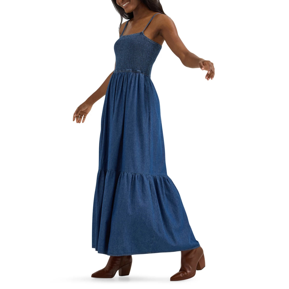 Wrangler Retro Denim Maxi Dress