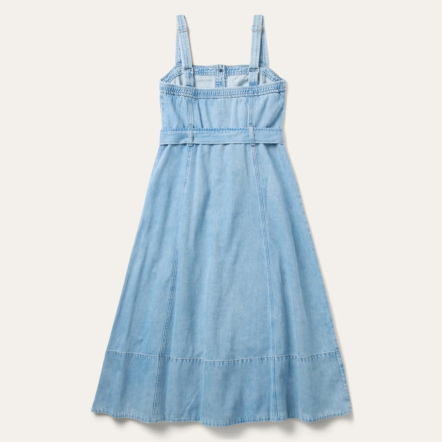 Stetson Denim Front Button Dress - Petticoat Junction