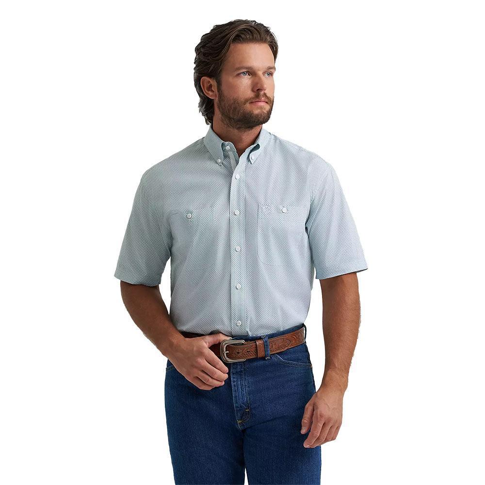 Wrangler Green George Strait SS Shirt