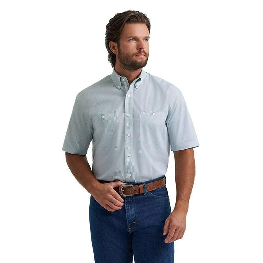Wrangler Green George Strait SS Shirt