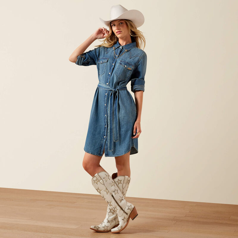Ariat Americana Denim Mini Dress