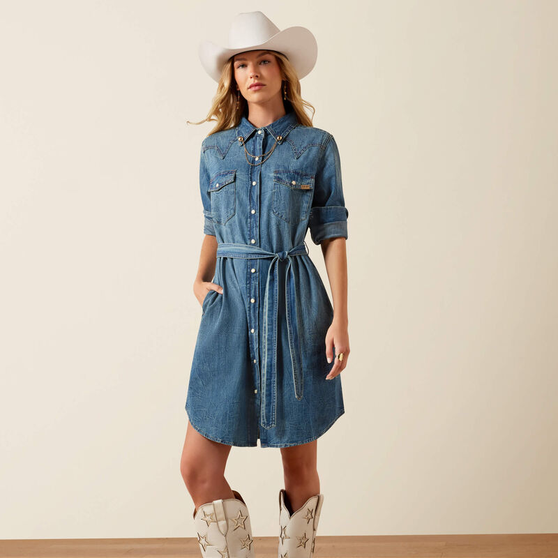 Ariat Americana Denim Mini Dress