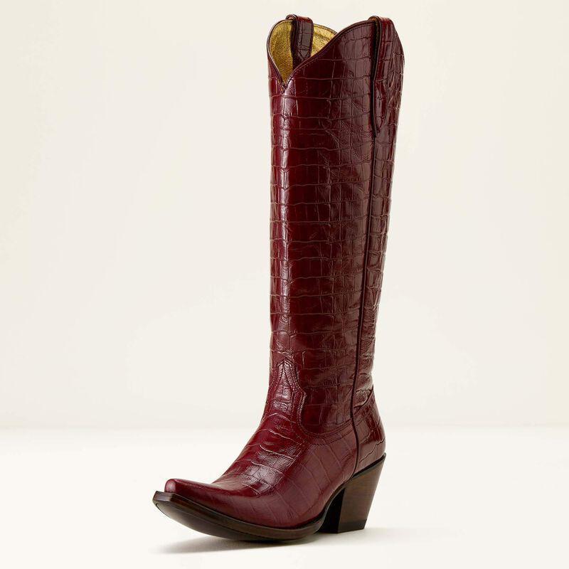 Ariat Casanova Dubonnet Croc Print