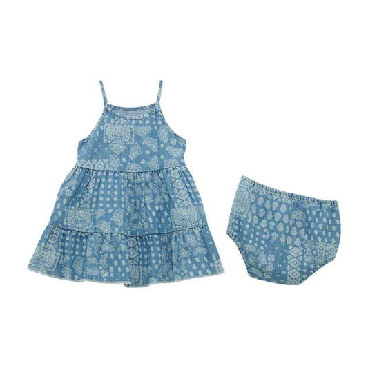 Wrangler Baby Paisley Denim Dress