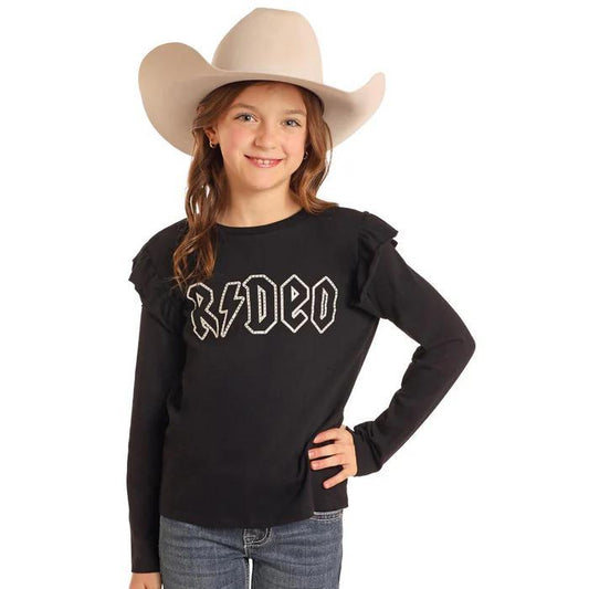 Rock&Roll Girls Rodeo Graphic Tee