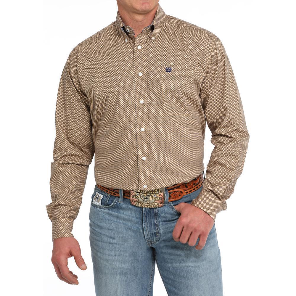 Cinch Gold Print Classic Shirt