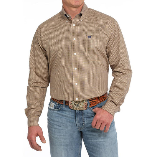 Cinch Gold Print Classic Shirt