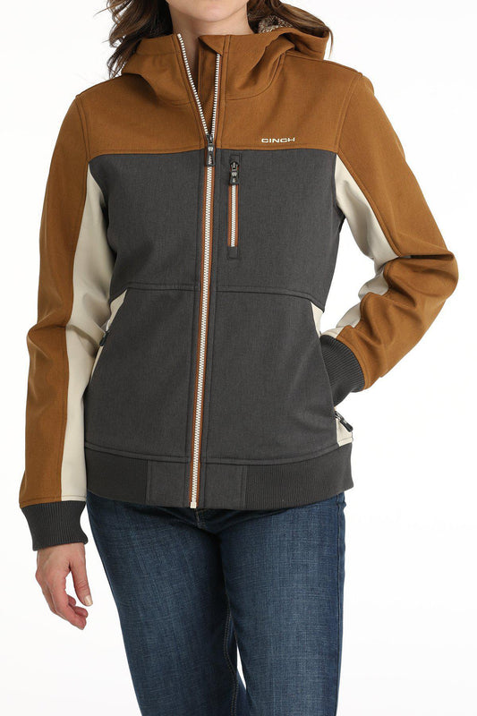 Cinch Gold/Char/Cream Bonded Hoodie