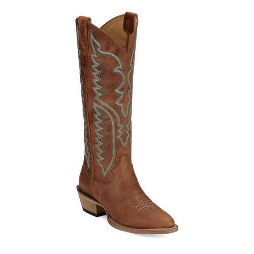 Justin Evelyn Barnwood Boot