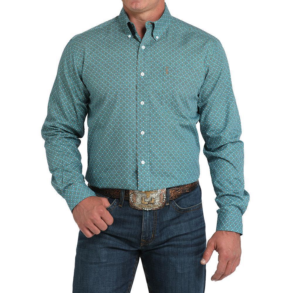 Cinch Turquoise Modern Fit Shirt