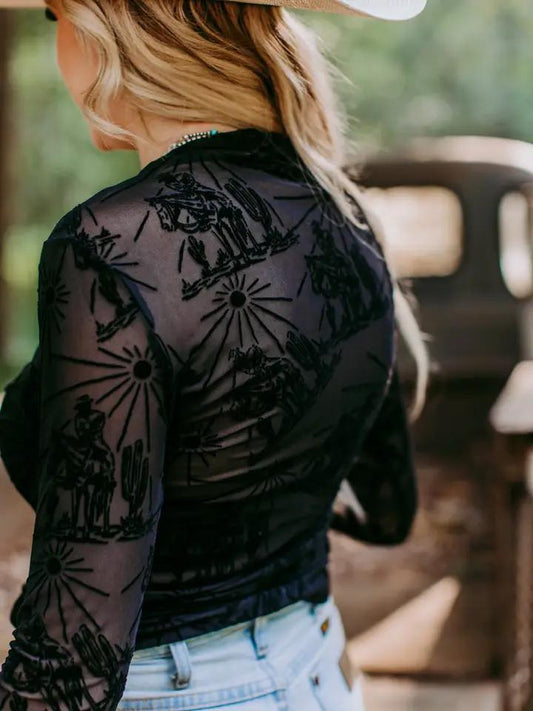 MK Sunshine Printed Mesh