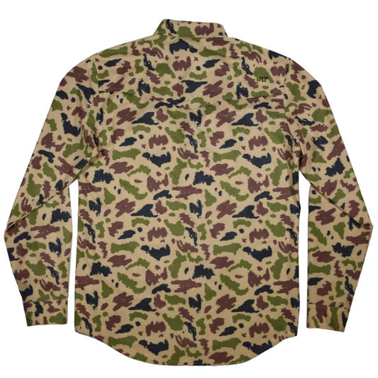 Ferrell Camo Long Sleeve Snap