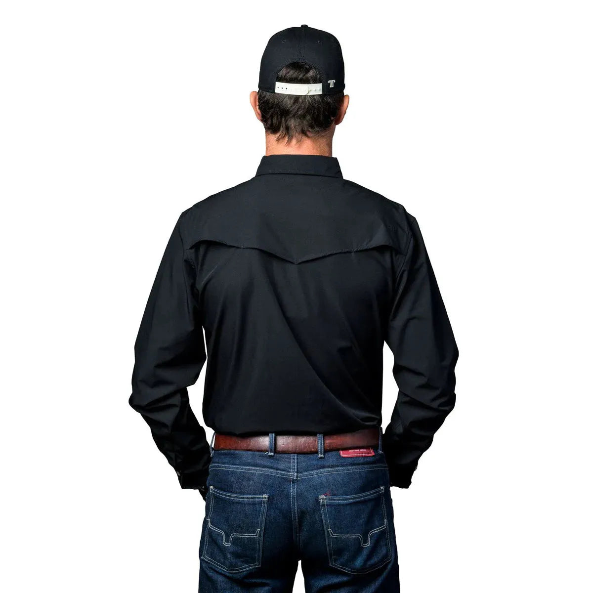 Ferrell Long Sleeve Black Snap
