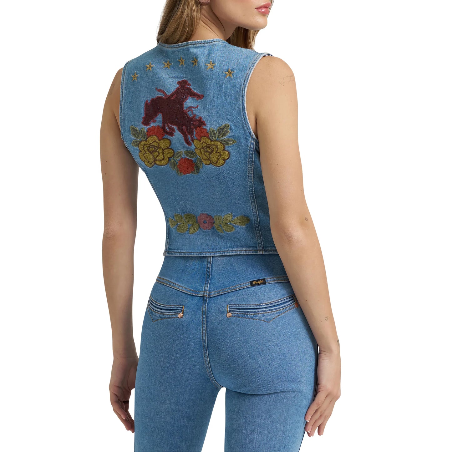 Wrangler LW Festival Denim Vest