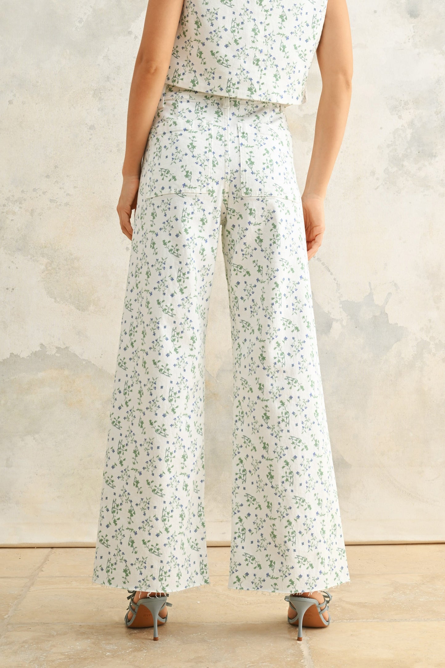 Miou Muse Floral Print Pant