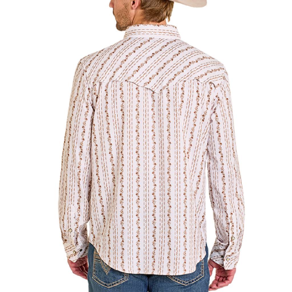 Panhandle Natural Floral Tek Snap Shirt