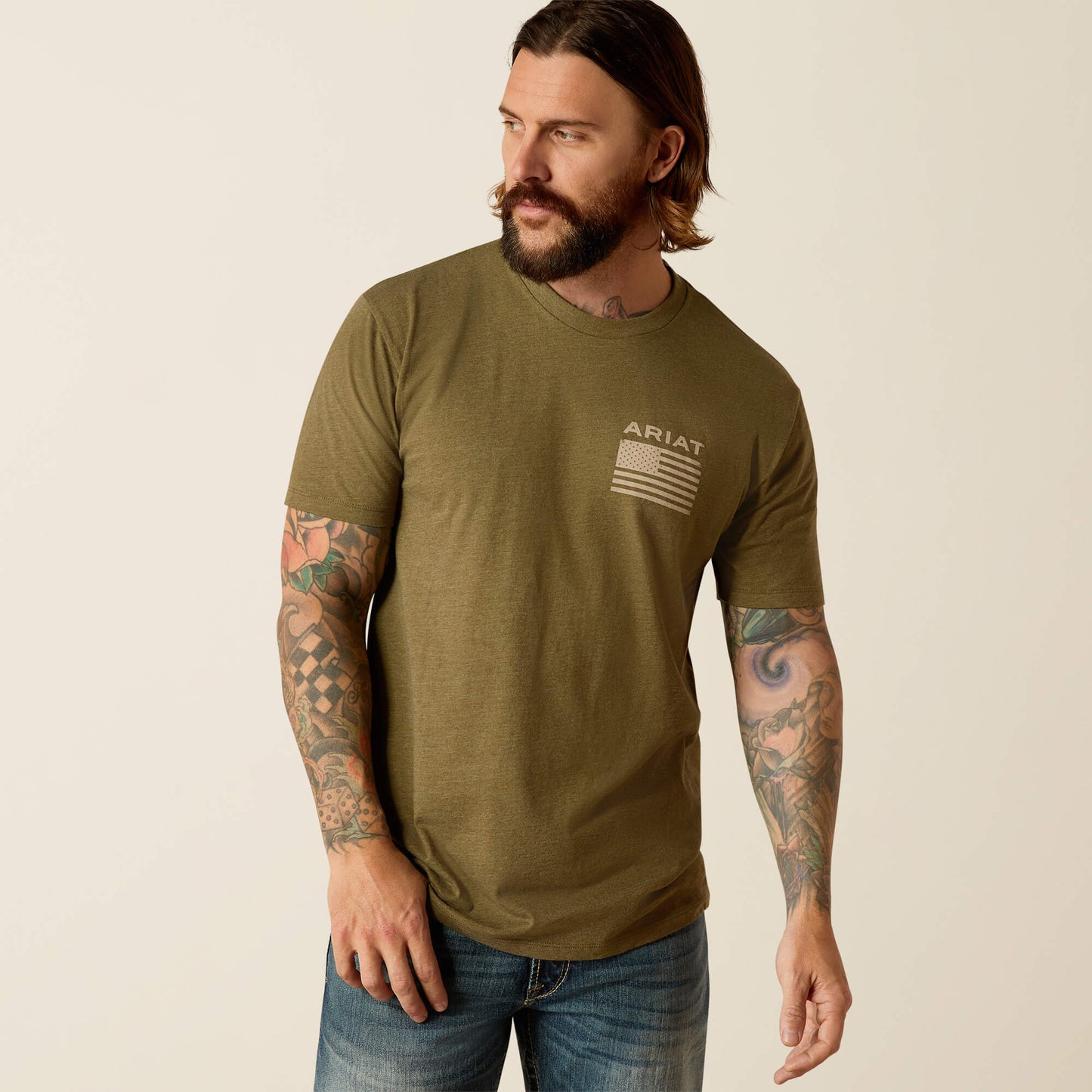 Ariat Freedom T-Shirt Military Green