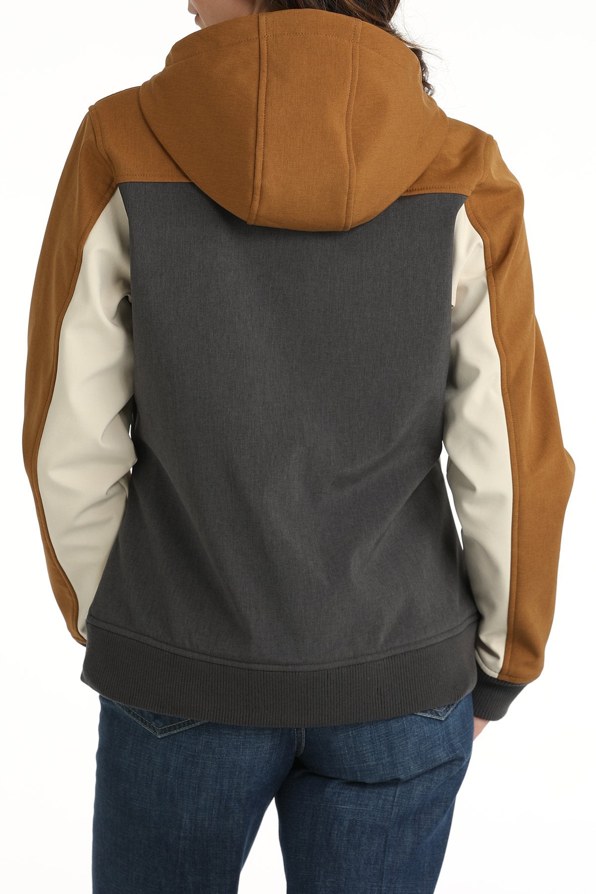 Cinch Gold/Char/Cream Bonded Hoodie