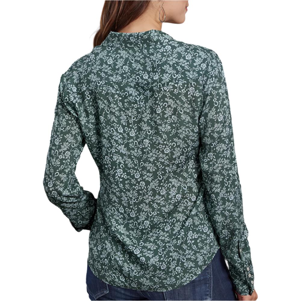 Stetson Green Little Floral Shirt