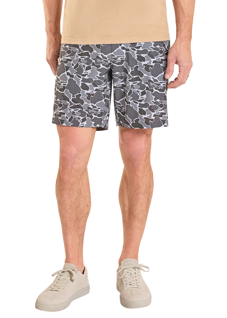 Rock&Roll Grey Camo Swim Shorts
