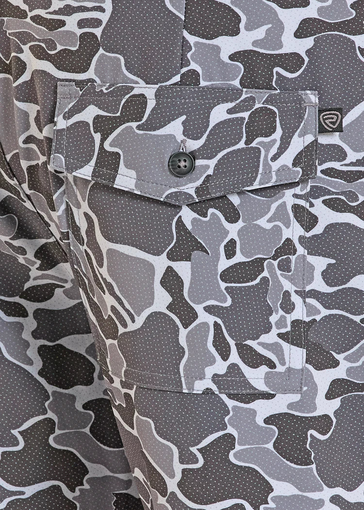 Rock&Roll Grey Camo Swim Shorts