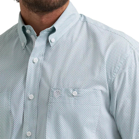 Wrangler Green George Strait SS Shirt