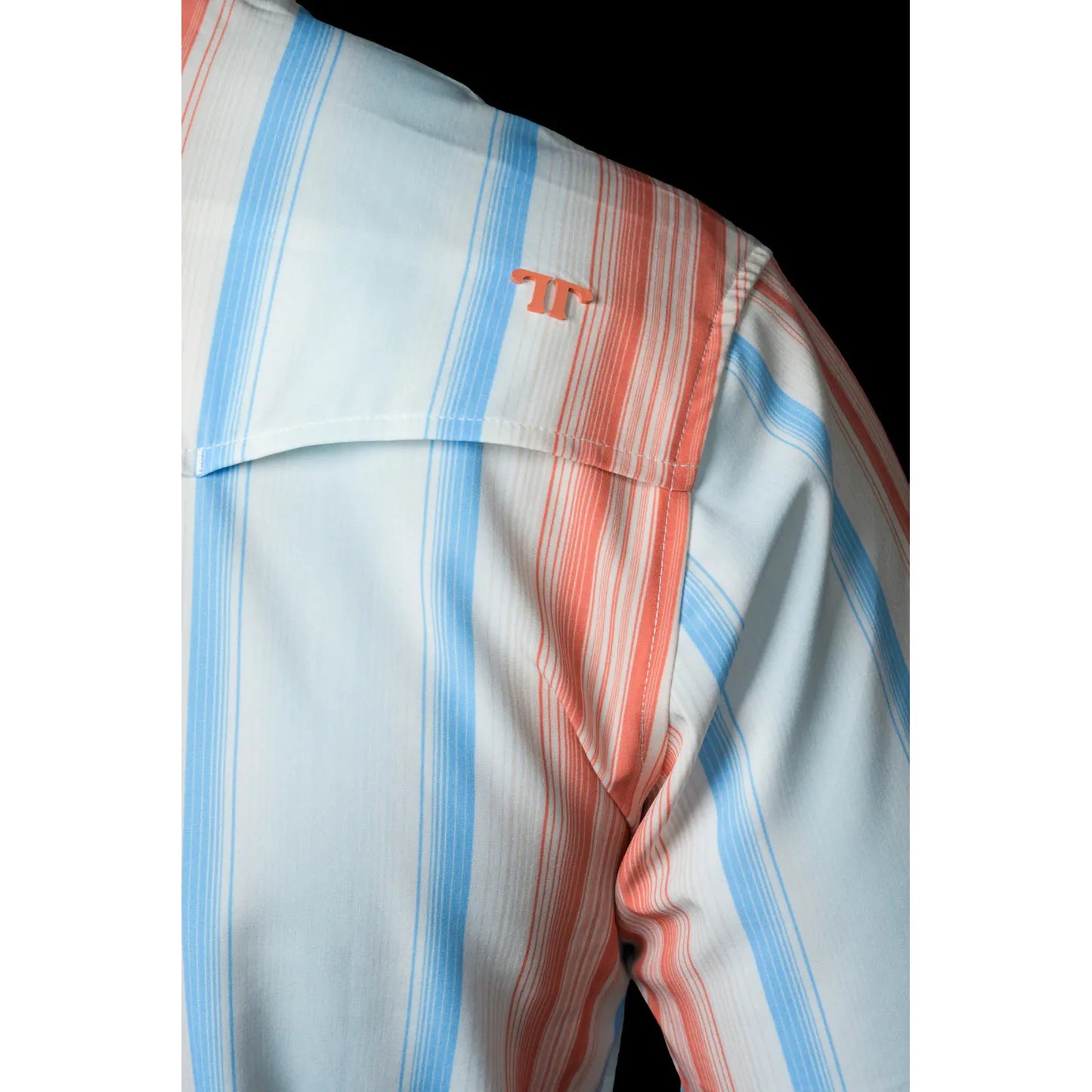 Ferrell Harrison Short Sleeve Snap Salmon - Petticoat Junction
