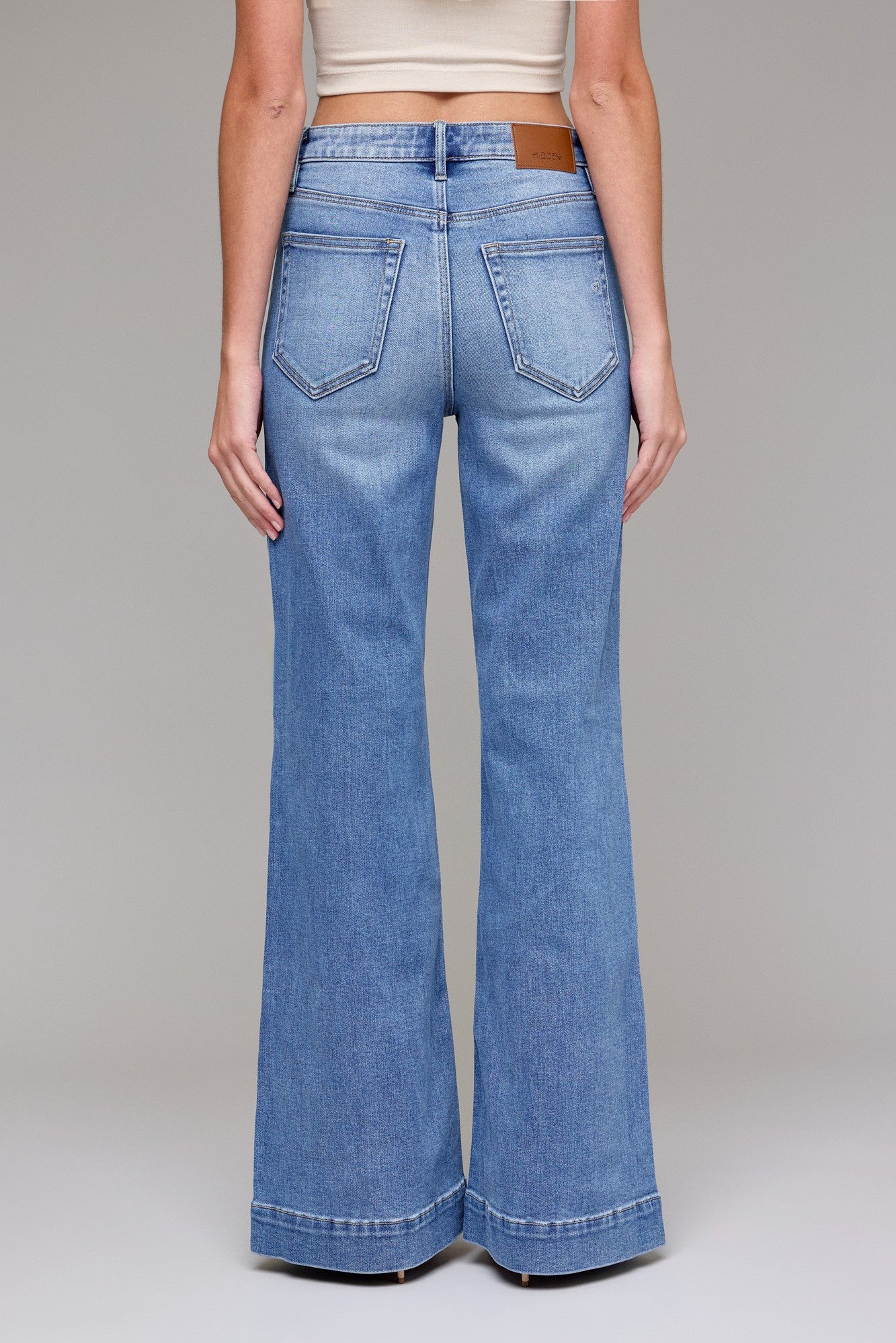 Hidden Front Seam Jean