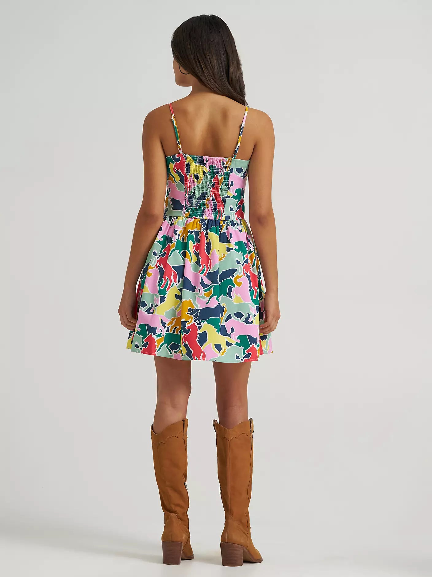 Wrangler Bold Horse Print Dress - Petticoat Junction