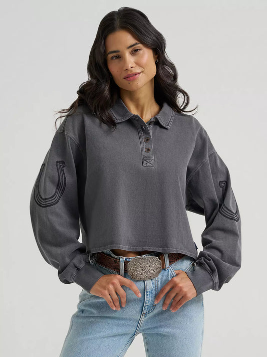 Wrangler Horseshoe Polo Top